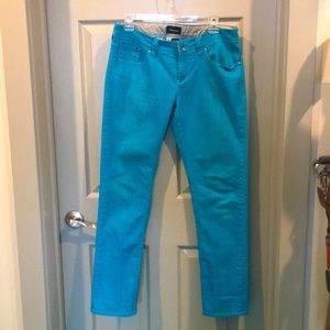 Marmot Straight Leg Turquoise Jeans
